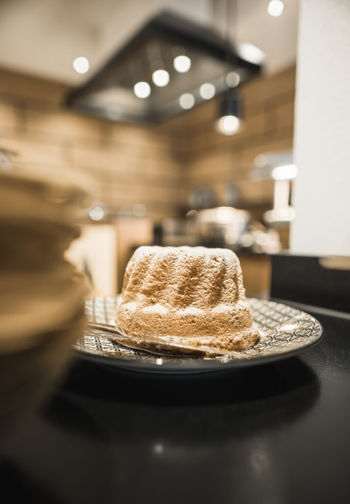 Kuchen am Frühstücksbuffet des Landhotel Waldeck